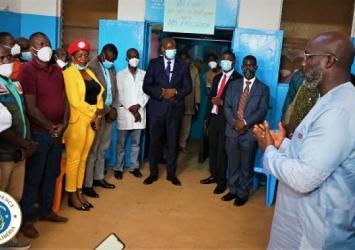 President Weah Assures Grand Bassa County Health And Local Authorities Of Government's Intervention



Executive Mansion Photo