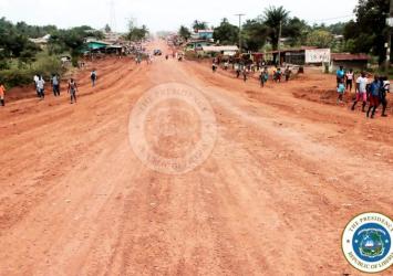 Construction of Rehab Community RoadExecutive Mansion