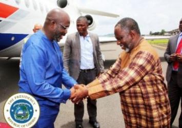 Pres. Weah Leaves for Senegal ThursdayEXECUTIVE MANSION