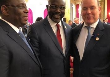 Pres. Weah along with Senegalese CounterpartEXECUTIVE MANSION