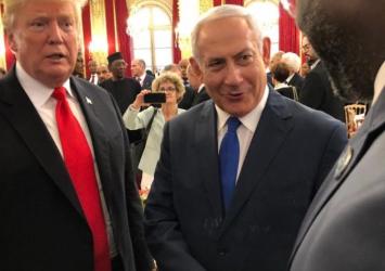 Pres. Weah in chat with Israel Prime Minister Netanyahu, US Pres. TrumpEXECUTIVE MANSION
