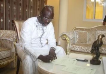 President Weah to Review Applications for Issuance of Mining Licenses.EXECUTIVE MANSION