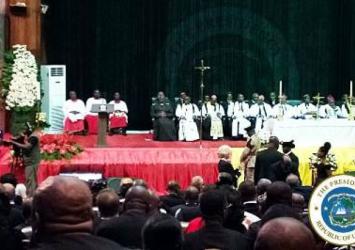 The funeral ceremony of the late former UN Secretary General Kofi AnnanExecutive Mansion