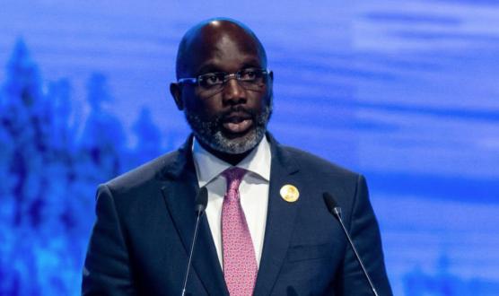 President George Manneh Weah Addresses COP 27 in Sharm El Sheikh, Egypt