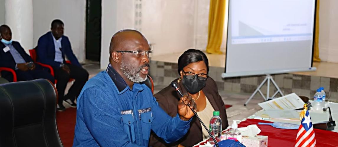 President Weah's pic