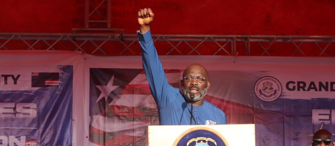 President Weah's pic