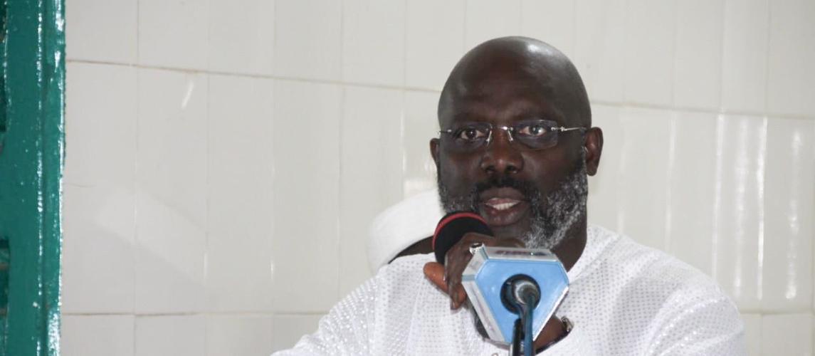 President Weah's pic