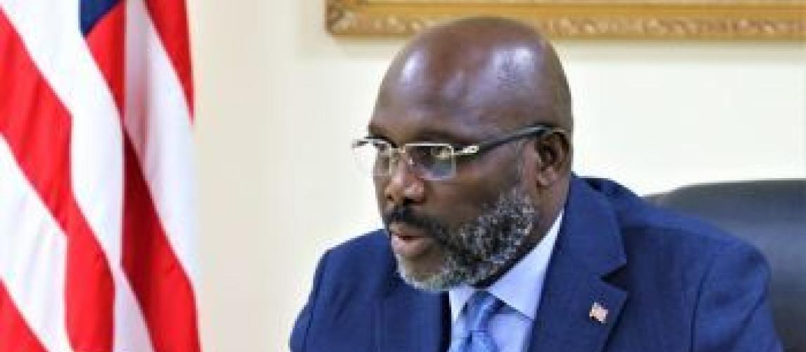 H.E. George Manneh Weah.