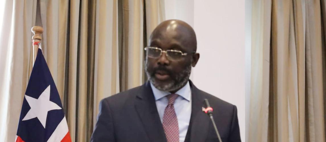 President Weah's pic